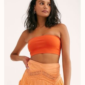 NWT Intimately Free People Orange Bandeau Size M